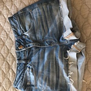 American Eagle Denim High Rise Shorts